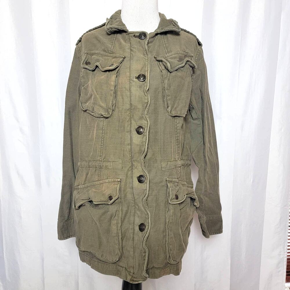 Free People Not Your Brothers Surplus Cargo Jacket SZ Medium